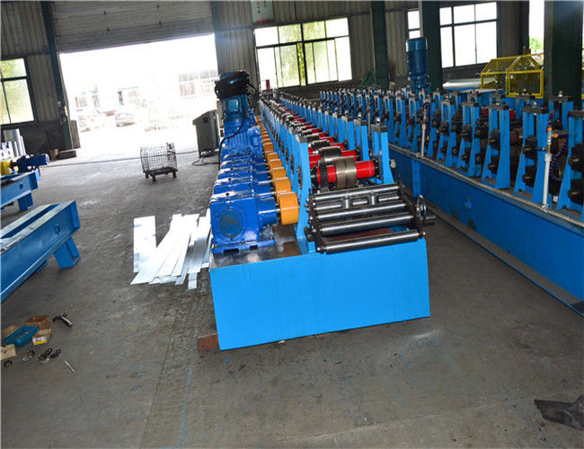Low Noise Metal Roof Solar Strut Channel Roll Forming Machine With 5 Ton